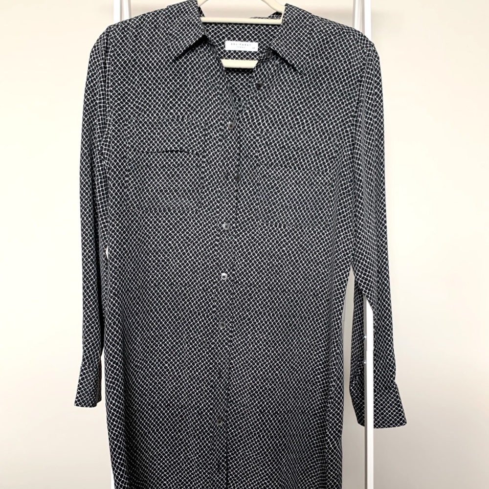 Equipment Silk Shirtdress
